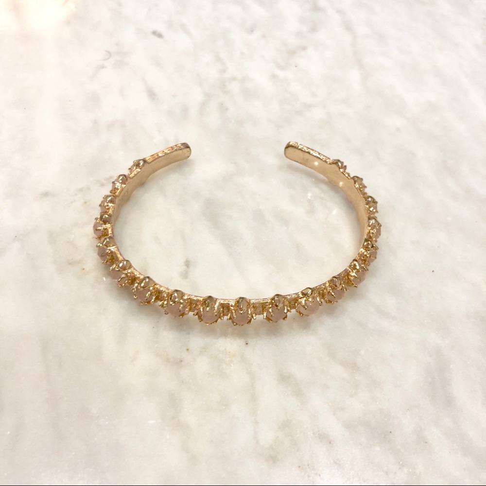 Kendra Scott Reagan bracelet in rose quartz